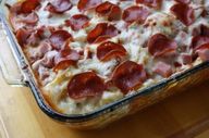 Pizza casserole= 1 l