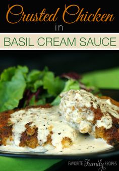 Chicken in Basil Cre