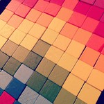 265/365 - Coloured blocks. #365photo