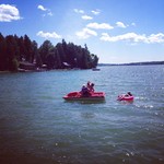 186/365 - Beautiful day on the lake. #365photo #friendswithcottagesarethebest