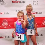 200/365 - Triathlon day. So proud of my girls. #365photo