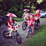 179/365 - Canada Day parade around the camp ground. A day early but we\