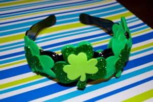 How to make a St. Patrick's Day headband